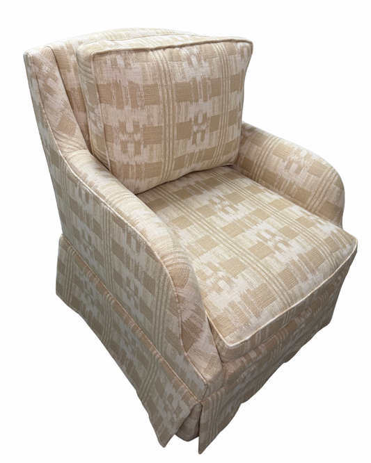 Hickory Chair Club Chair in Sister Parish Mahalo