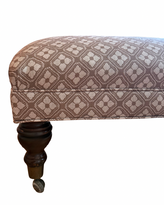Ottoman on Castors in Elliston House