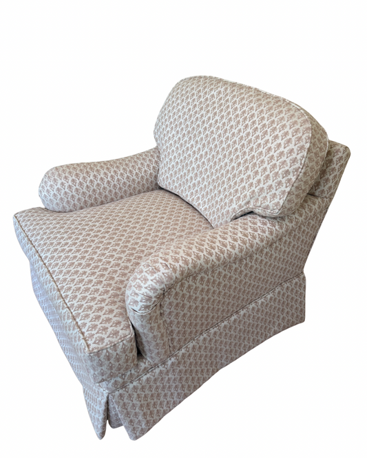 Club Chair in Colefax & Fowler